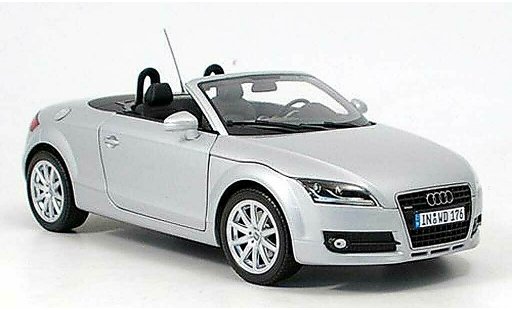 Audi TT roadster 1/18 Minichamps gris metallisee 2006 coche miniatura
