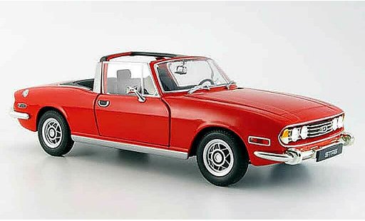 Triumph Stag Base 1/18 Jadi rojo 1978 coche miniatura