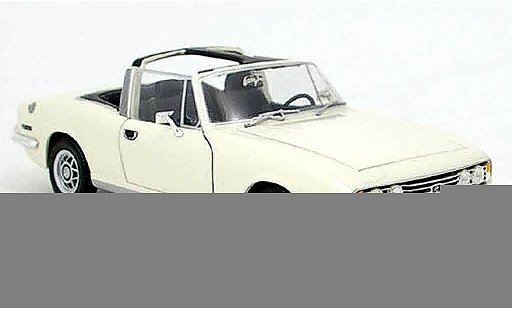 Triumph Stag Base 1/18 Jadi blanco 1978 coche miniatura