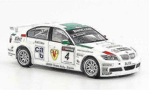 Bmw 320 WTCC 1/43 Minichamps E90 si 3er Zanardi 2006 coche miniatura