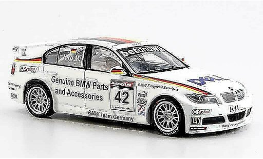 Bmw 320 WTCC 1/43 Minichamps E90 si 3er J.Muller 2006 coche miniatura