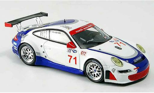 Porsche 911 GT3 RSR 1/43 Minichamps 2007 Henzler Lidell Long coche miniatura