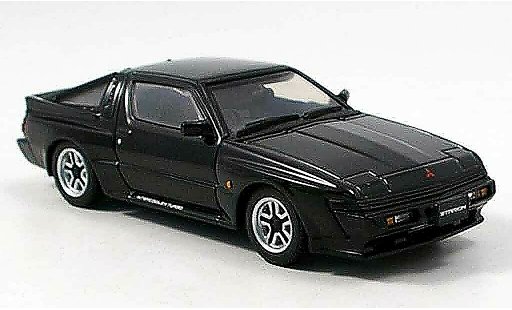 Mitsubishi Starion GSR VR 1/43 Aoshima 2600 negro 1988 coche miniatura