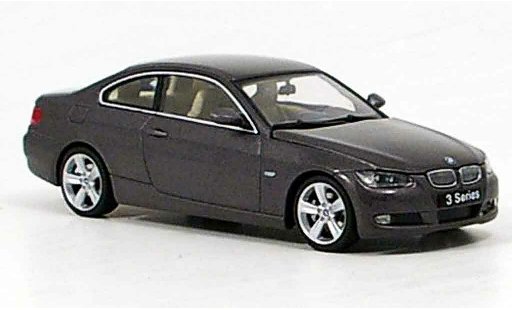 Bmw 330 coupe 1/43 Autoart E92 antracita 2007 coche miniatura
