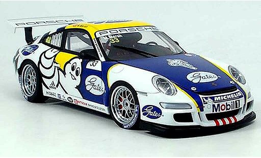 Porsche 911 GT3 CUP 1/18 Autoart 2006 no. 33 marsh coche miniatura