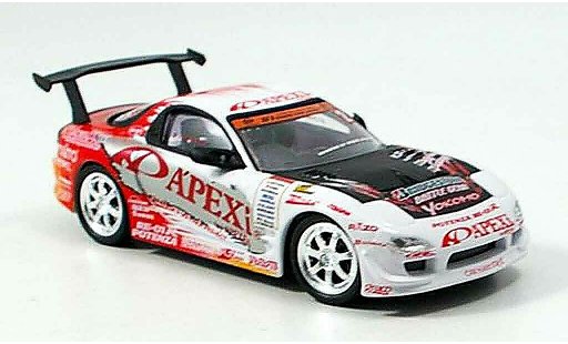 Mazda RX7 2005 1/43 Aoshima D1 Project FD3S Apex coche miniatura