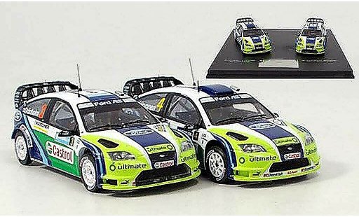 Ford Focus RS WRC 1/43 IXO Set avec zwei Modellen 2006 coche miniatura