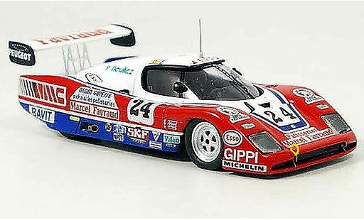 Peugeot WM 1984 1/43 Bizarre 84 no.24 le mans P83 coche miniatura