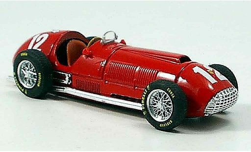 Ferrari 375 F1 1/43 Brumm no.12 f.gonzalez gp england 1951 coche miniatura