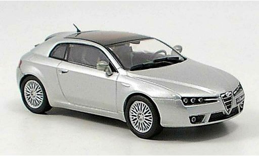 Alfa Romeo Brera coupe 1/43 M4 gris 2005 coche miniatura