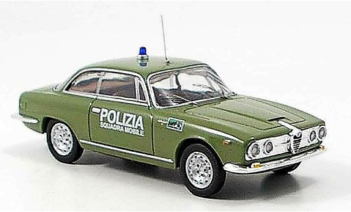 Alfa Romeo 2600 coup&Atilde;&copy; sprint 1/43 M4 police 1962 coche miniatura