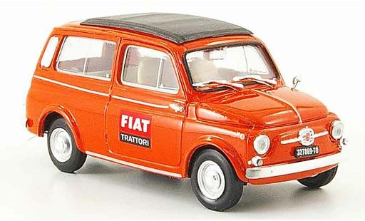 Fiat 500 Giardiniera 1/43 Brumm Trattori 1960 coche miniatura