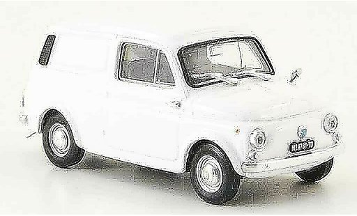 Autobianchi Furgoncino utilitaire 1/43 Brumm 500 blanco 1972 coche miniatura