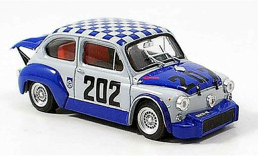 Fiat Abarth 1000 Berlina Corsa 1/43 Brumm TCR No.202 Bondone 1970 coche miniatura