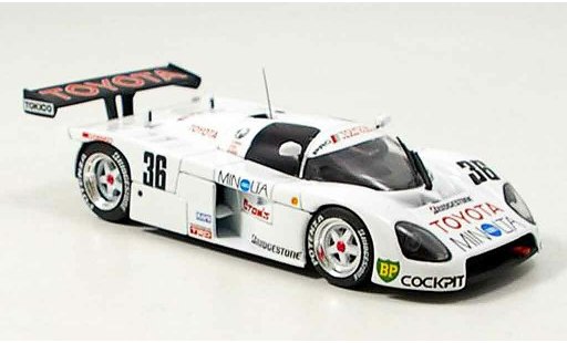 Toyota 88C Base 1/43 Ebbro toms test car no.36 coche miniatura
