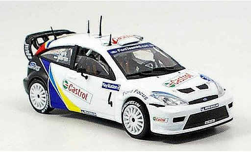 Ford Focus RS WRC 1/43 Solido No.4 coche miniatura