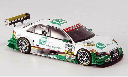 Audi A4 dtm 1/43 Minichamps Ethos Racing Carroll 2007 coche miniatura