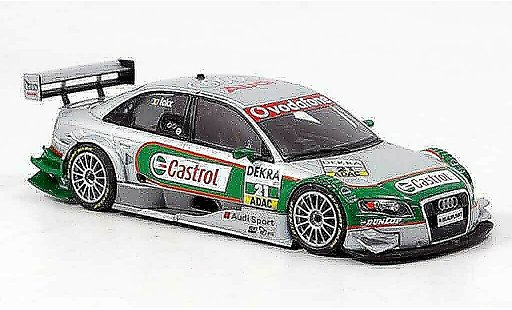 Audi A4 dtm 1/43 Minichamps Castrol Ickxl 2007 coche miniatura