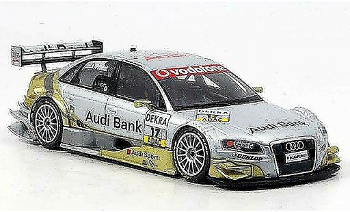 Audi A4 dtm 1/43 Minichamps Bank Premat 2007 coche miniatura