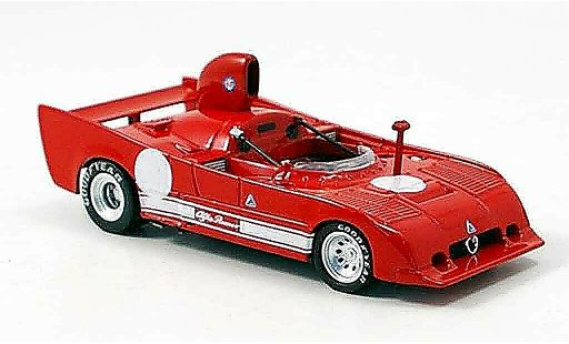 Alfa Romeo 33.3 prototipo 1/43 M4 1977 sc prova rojo coche miniatura