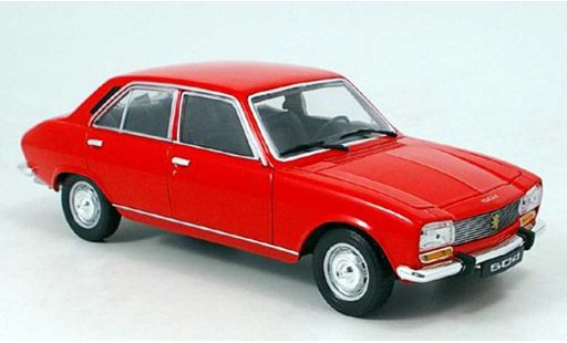 Peugeot 504 Berline 1/18 Welly Berlina rojo 1975 coche miniatura