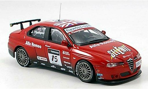 Alfa Romeo 156 gta 1/43 M4 WTCC No. 15 J. Thompson WTCC 2007 coche miniatura
