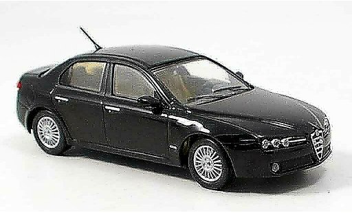 Alfa Romeo 159 berlina 1/43 M4 negro 2005 coche miniatura
