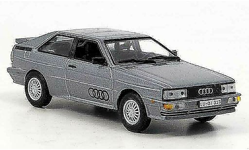 Audi Quattro coupe 1/43 Norev gris metallisee 1986 coche miniatura