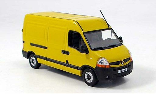 Renault Master Boite 1/43 Norev amarillo 2006 coche miniatura