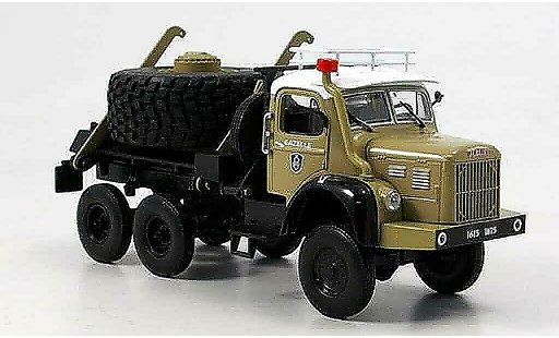 Berliet GBC camion 1/43 Norev 8 6x6 Porte Roue de Secours 1959 coche miniatura