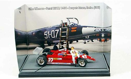 Ferrari 126 CK 1/43 Brumm turbo villeneuve starfighter duell coche miniatura