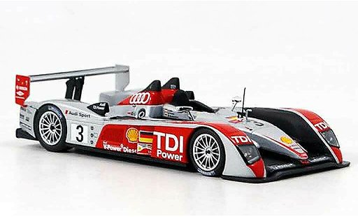 Audi R10 course 1/43 Minichamps 2007 Sport Le Mans 2007 coche miniatura