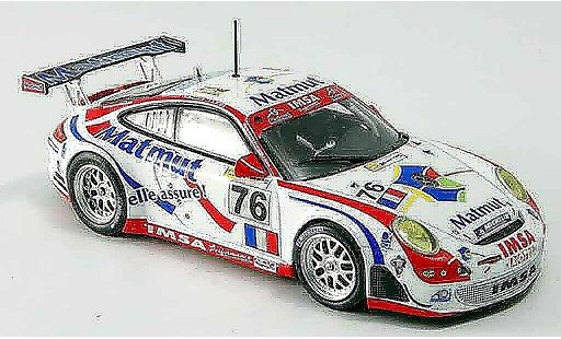 Porsche 911 GT3 RSR 1/43 Minichamps 2007 IMSA Le Mans coche miniatura