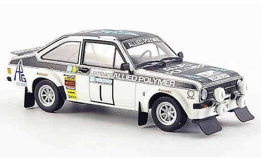 Ford Escort RS 1800 1/43 Minichamps ganador RAC Rally 1975 MK2 coche miniatura