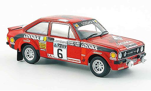 Ford Escort RS 1800 1/43 Minichamps No.6 ganador RAC Rally 1976 MK2 coche miniatura