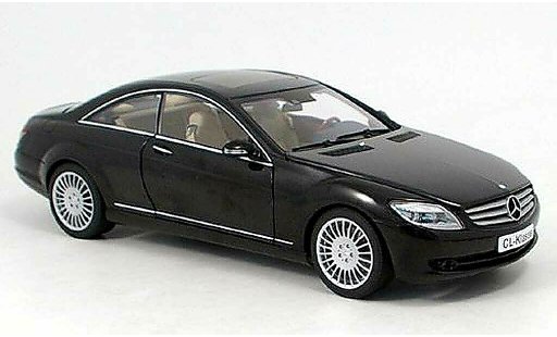 Mercedes Classe CL Base 1/18 Autoart (c 216) negro 2006 coche miniatura