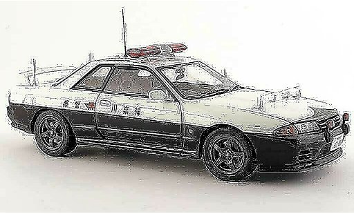 Nissan Skyline R32 1/18 Autoart gtr polic&Atilde;&shy;a coche miniatura