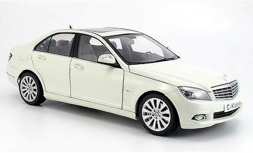 Mercedes Classe C Base 1/18 Autoart berline (w 204) elegance blanco coche miniatura