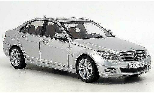 Mercedes Classe C Base 1/18 Autoart berline (w 204) avantgarde gris coche miniatura