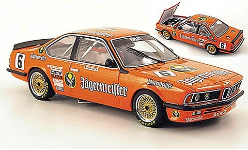 Bmw 635 CSi 1/43 Autoart Gruppe A No.6 Jagermeister H.-J.pieza 1984 coche miniatura