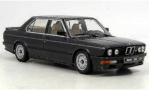 Bmw 535 berline 1/18 Autoart M i negro 1985 coche miniatura