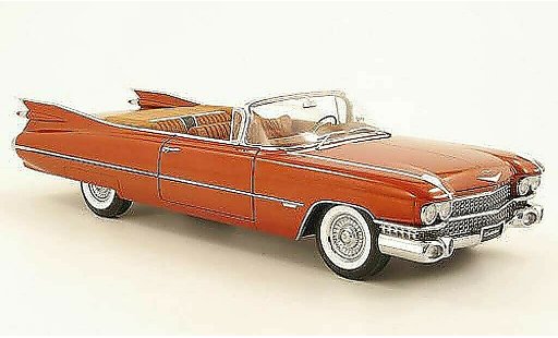 Cadillac Serie 62 Convertible 1/18 Autoart marron 1959 coche miniatura