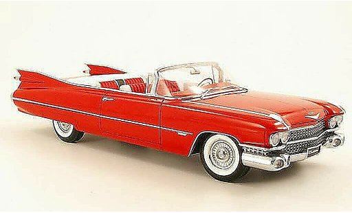 Cadillac Serie 62 Convertible 1/18 Autoart rojo 1959 coche miniatura