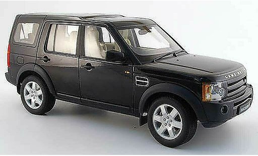 Land Rover Discovery Base 1/18 Autoart 3 negro 2005 coche miniatura
