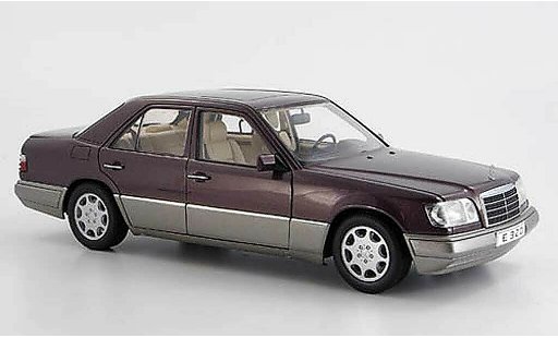 Mercedes Classe E Coupe 1/18 Autoart e 320 (w 124) limousine flieder (bornit) 1995 coche miniatura