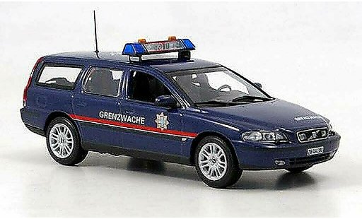 Volvo V70 Base 1/43 Minichamps Grenzwache (CH) 1998 coche miniatura