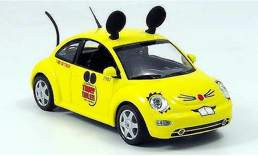 Volkswagen New Beetle Base 1/43 Minichamps truly nolen pest control coche miniatura