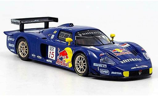 Maserati MC12 Base 1/43 IXO no.15 ganador fia gt magny cours 2005 coche miniatura