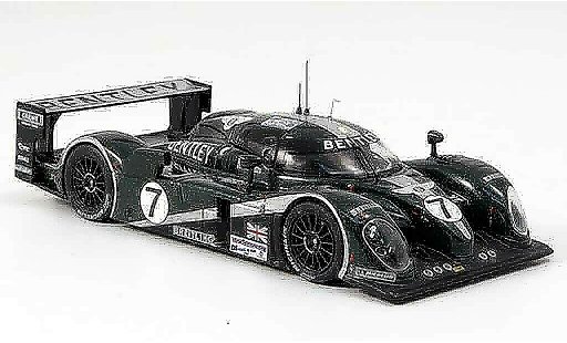 Bentley Speed 8 course 1/43 IXO No.7 ganador Le Mans 2003 coche miniatura