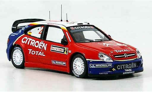 Citroen Xsara WRC 2005 1/43 IXO no.2 sainz marti rallye turkei coche miniatura